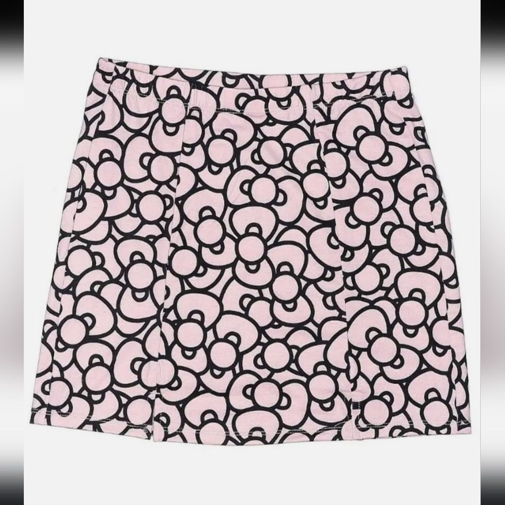 Hello Kitty Pink and Black Mini Skirt NWOT